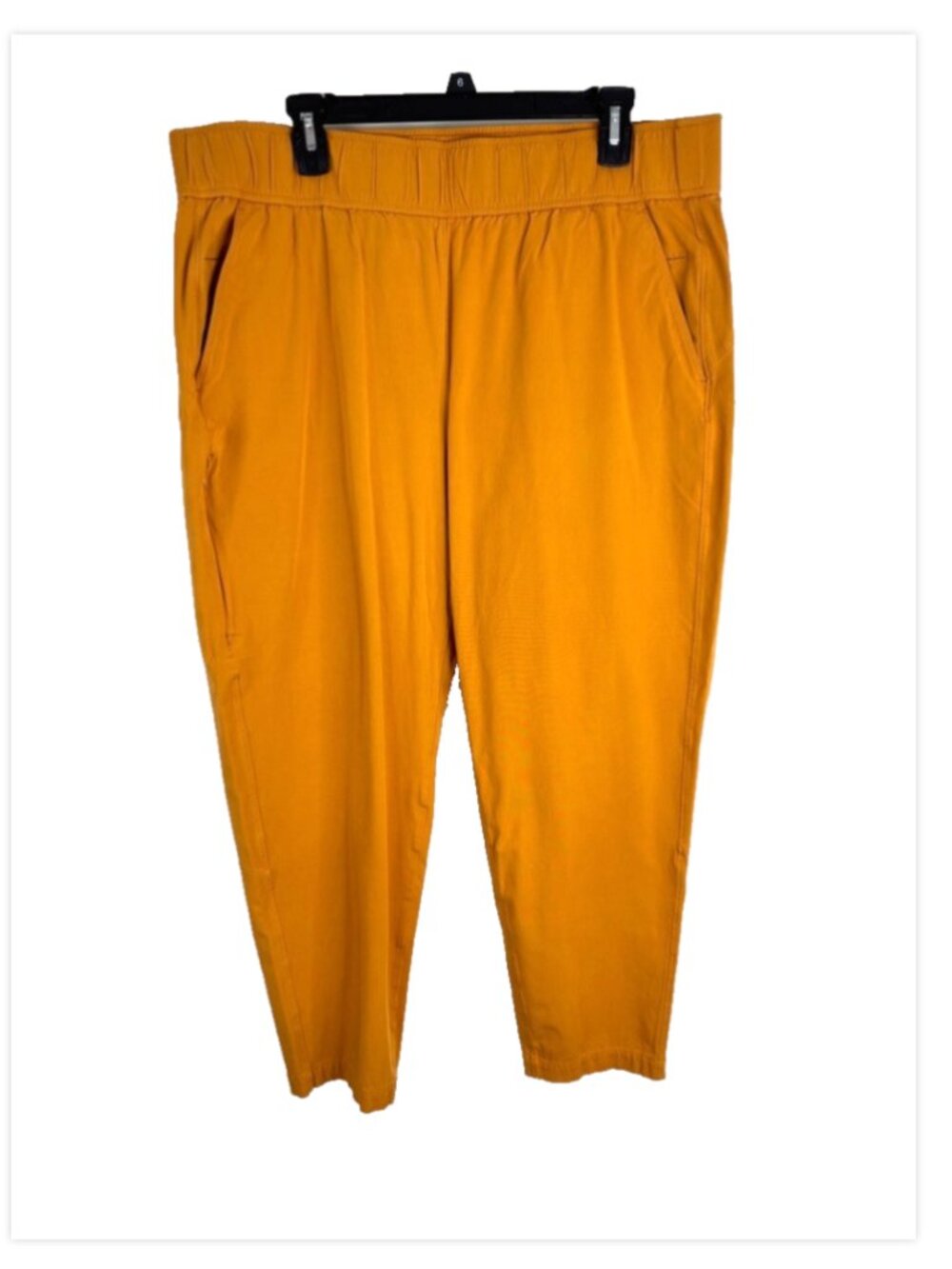 Alder Apparel Open Air Pants 2X Turmeric Pockets Hiking Outdoor Gorpcore Stretch